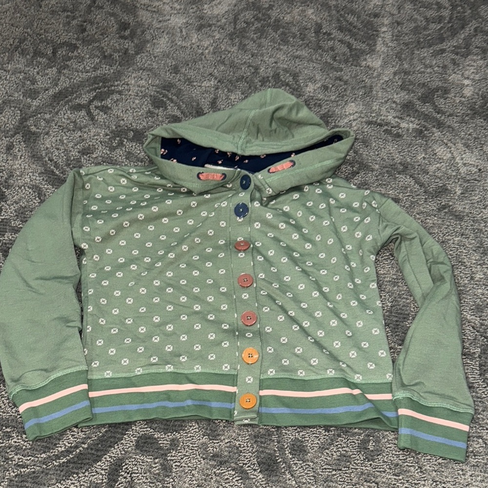 Matilda Jane button-down hoodie